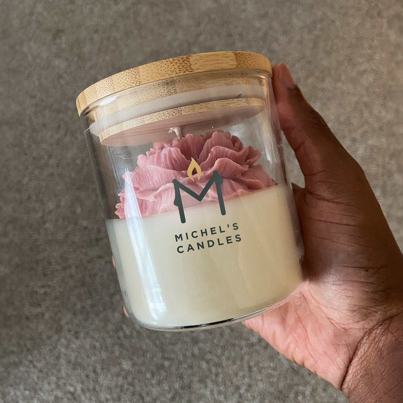 Flower Candle Peony